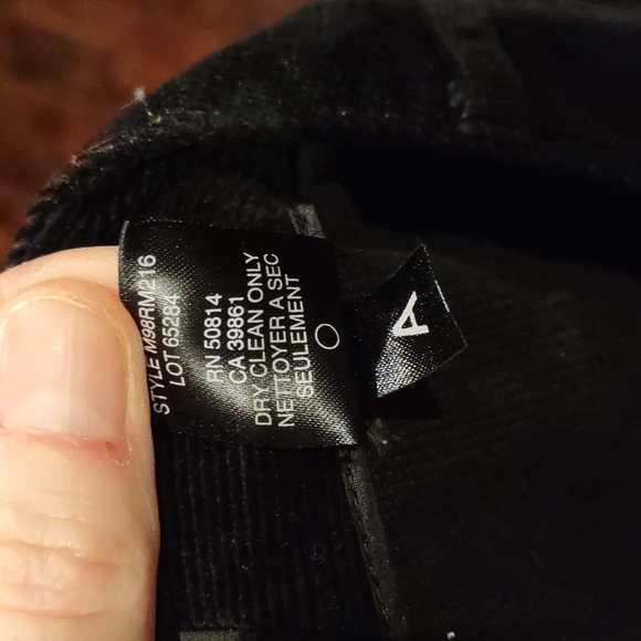 Tahari Corduroy Black Pants, Trousers, 8 - Picture 10 of 16